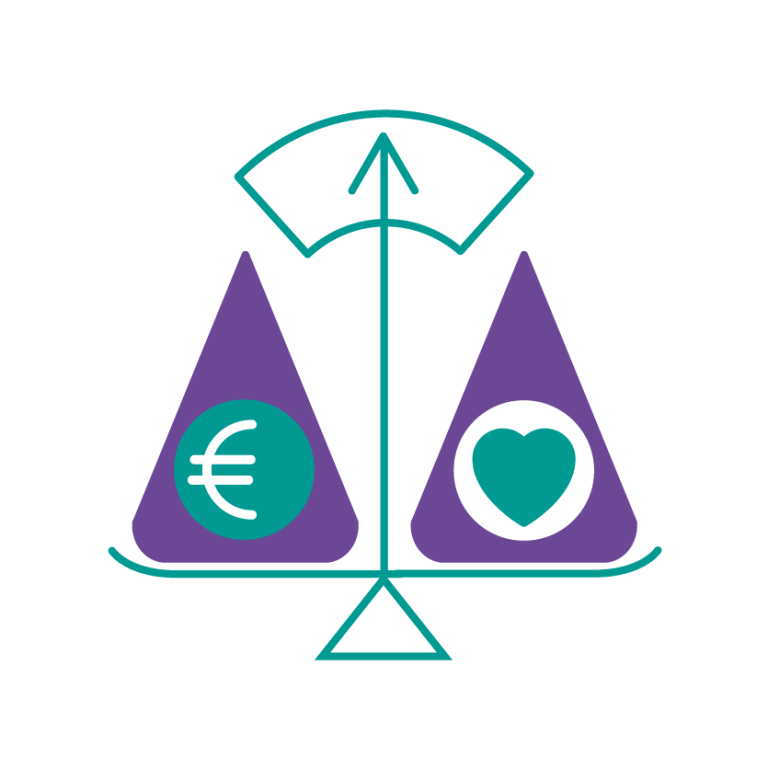Icoon financieel rendement