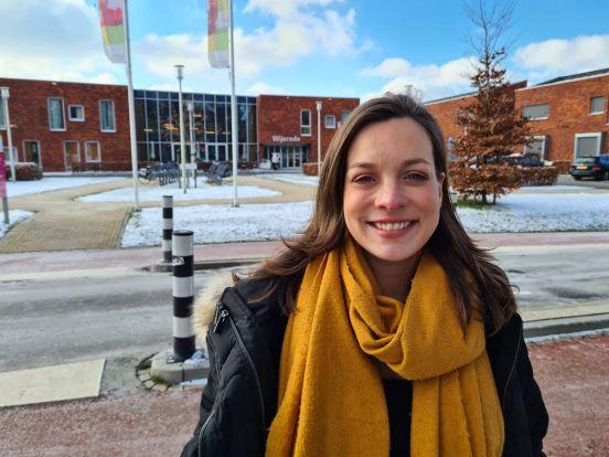 Julie buiten 